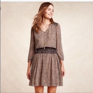 Anthropologie Day Tripper Boho Long Sleeve Dress